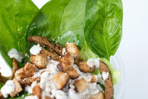 Ensalada Cesar at Green Factory - Villa Devoto in Buenos Aires