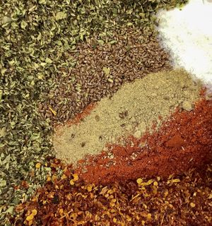 Condiments at Green Factory - Villa Devoto in Buenos Aires