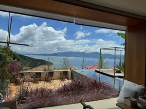 Tea area at Fuxian Lake Guixin Resort Hotel - 抚仙湖归心度假酒店 in Chengjiang