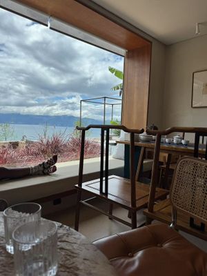 Dining area at Fuxian Lake Guixin Resort Hotel - 抚仙湖归心度假酒店 in Chengjiang