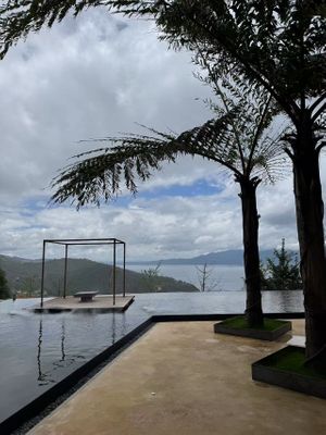 Outdoor open area at Fuxian Lake Guixin Resort Hotel - 抚仙湖归心度假酒店 in Chengjiang