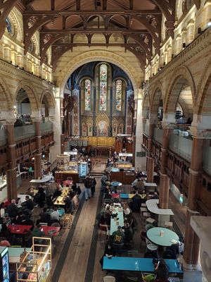 Building at Club Mexicana in West London