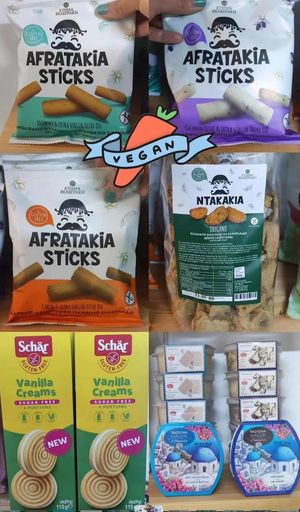 Snacks at Rhodes Gluten Free in Rhodes