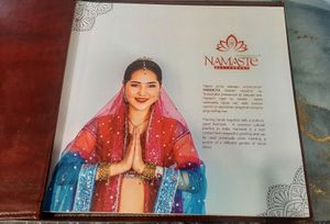 The first page of the menu.
The meaning of "Namaste". at Namaste - Ministry of Food & Agriculture  in Ulaanbaatar
