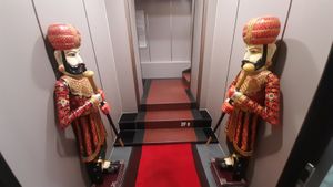 The corridor at the entrance. at Namaste - Ministry of Food & Agriculture  in Ulaanbaatar