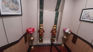 The corridor at Namaste - Ministry of Food & Agriculture  in Ulaanbaatar