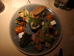 Snacks for two at Vegan Restoran V in Tallinn