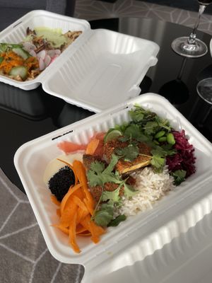 Tofish at Vegan Restoran V in Tallinn