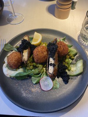 Tofish  at Vegan Restoran V in Tallinn