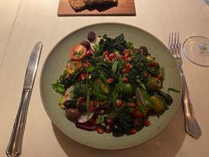 Salad  at Vegan Restoran V in Tallinn