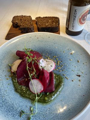 “Ravioli"  at Vegan Restoran V in Tallinn