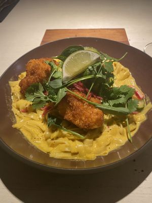 Crispy cauliflower  at Vegan Restoran V in Tallinn