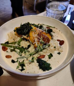 Risotto at Vegan Restoran V in Tallinn