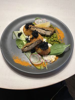 Tofish  at Vegan Restoran V in Tallinn