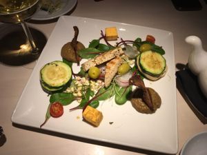 amazing starter at Vegan Restoran V in Tallinn