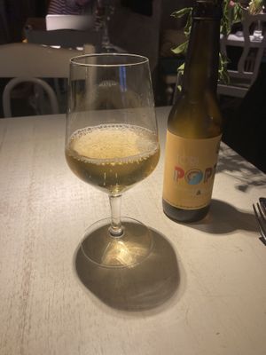 Cider  at Vegan Restoran V in Tallinn
