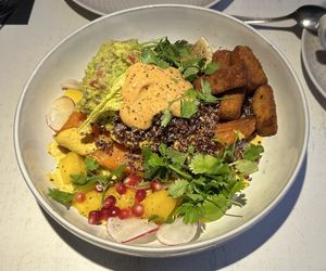 Loaded sweet potatoe #Veganuary at Vegan Restoran V in Tallinn