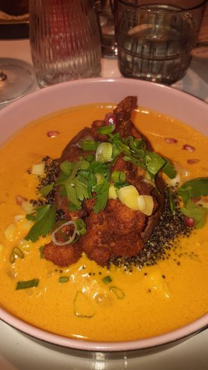 Sweet potatoe at Vegan Restoran V in Tallinn