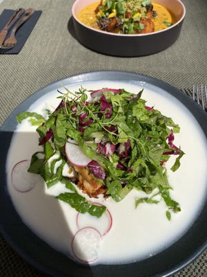 lentil lasagne  at Vegan Restoran V in Tallinn