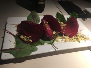 Ravioli at Vegan Restoran V in Tallinn