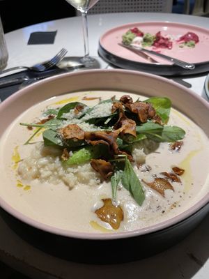 Lemon risotto  at Vegan Restoran V in Tallinn