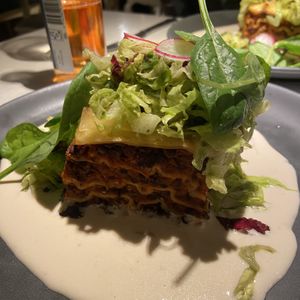 Lasagne  at Vegan Restoran V in Tallinn