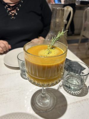 Buckthorn mulled wine  at Vegan Restoran V in Tallinn