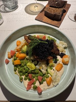 Tofish  at Vegan Restoran V in Tallinn