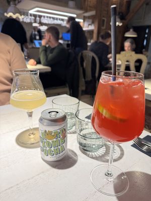 House lemonade  at Vegan Restoran V in Tallinn
