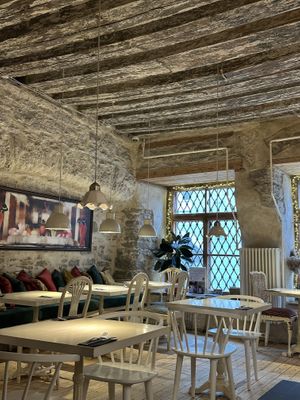 Inside  at Vegan Restoran V in Tallinn