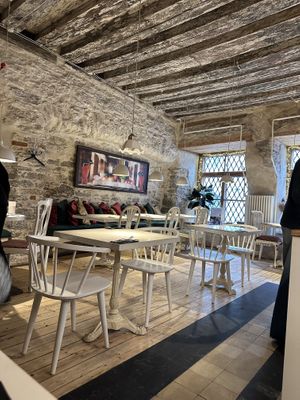 Inside  at Vegan Restoran V in Tallinn