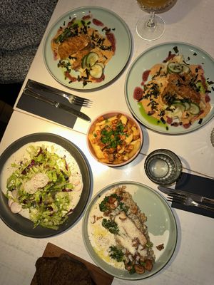 Meals  at Vegan Restoran V in Tallinn