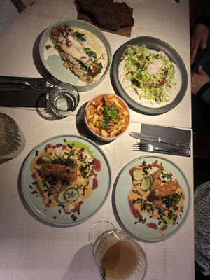 Meals  at Vegan Restoran V in Tallinn