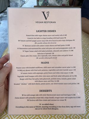   at Vegan Restoran V in Tallinn