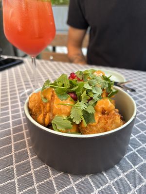 Caulidlower Wings  at Vegan Restoran V in Tallinn