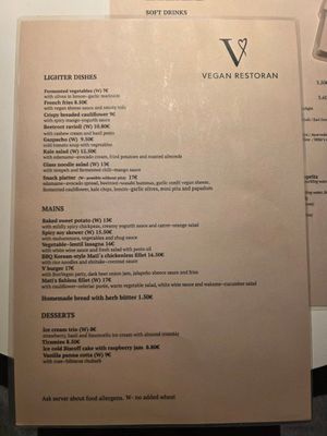  at Vegan Restoran V in Tallinn