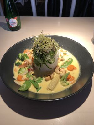 Thai inspired at Vegan Restoran V in Tallinn