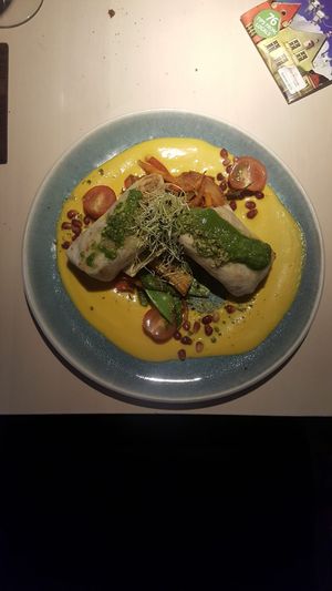 The Burrito was delicious  at Vegan Restoran V in Tallinn