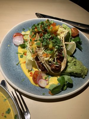 Delicious Tacos!  at Vegan Restoran V in Tallinn