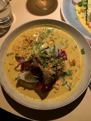 Delicious curry! at Vegan Restoran V in Tallinn