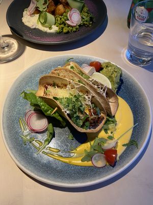 Tacos at Vegan Restoran V in Tallinn