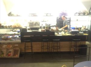 bar at Miso di Riso in Florence