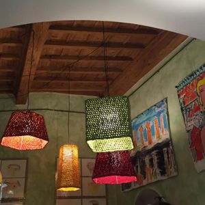 lamps  at Miso di Riso in Florence