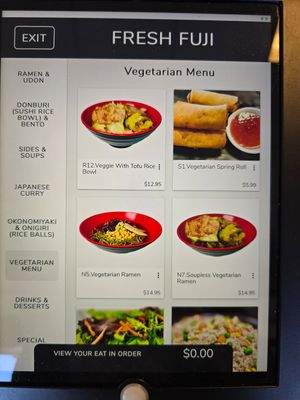  at FRESH FUJI in Rohnert Park