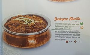 A dish labelled as "Vegan" on the menu. at Namaste - Baga Toiruu  in Ulaanbaatar