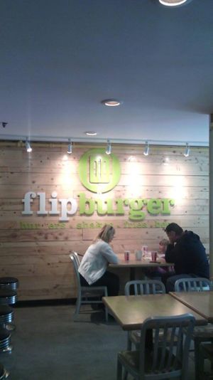 Inside at Flipburger - Argyle in Halifax