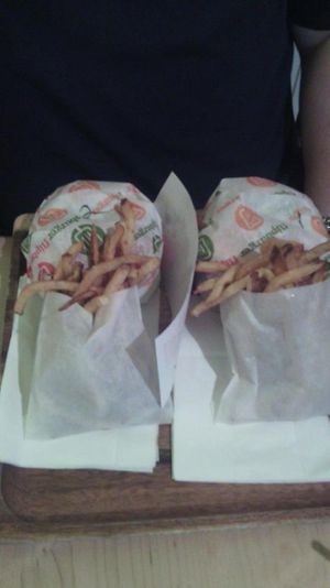 Vegan fast food at Flipburger - Argyle in Halifax