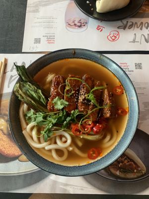   at Wagamama in Cardiff