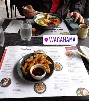  at Wagamama in Cardiff