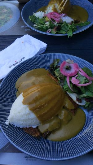 seitan katsu curry at Wagamama in Cardiff